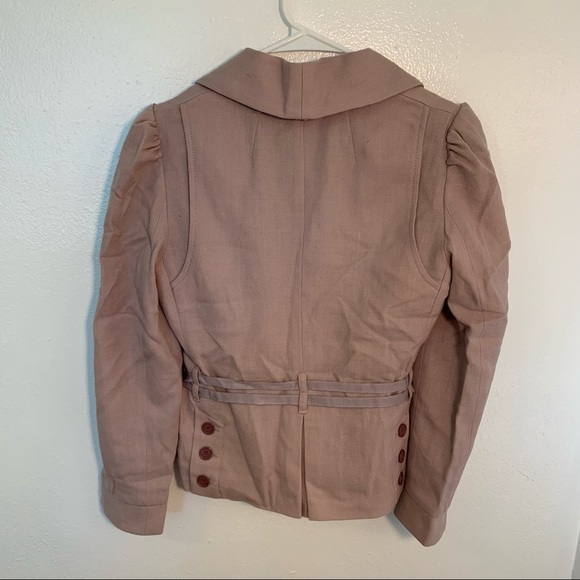 Marc Jacobs Wool Blazer Blush Pink Owl - Picture 9 of 11